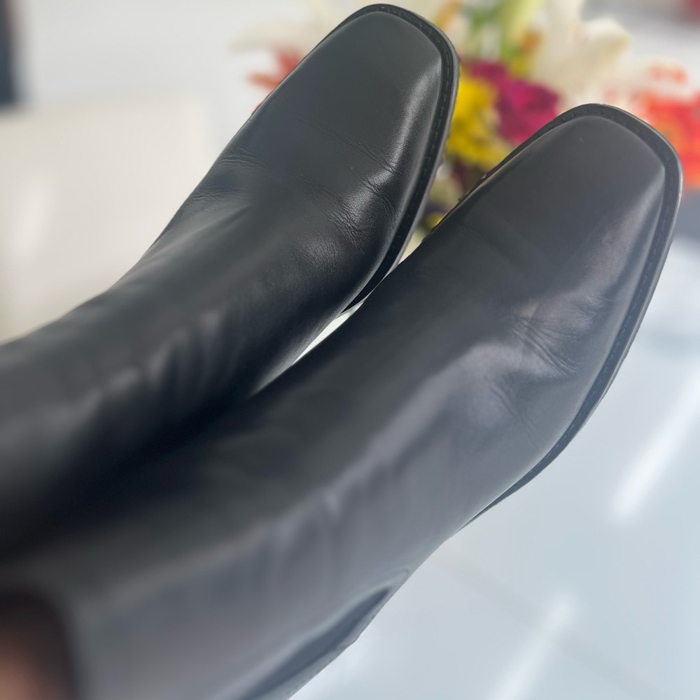 Minelli leather booties, only worn once
